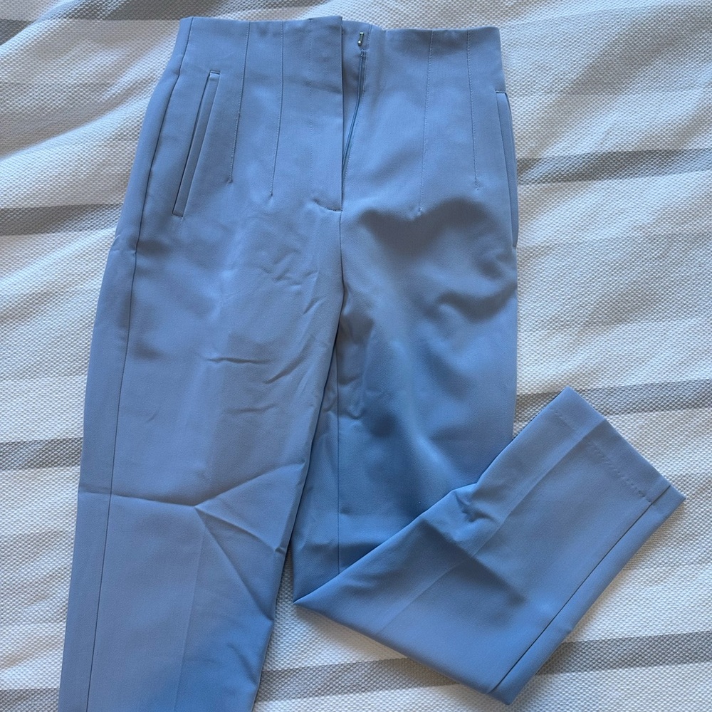 Zara baby blue dress pants